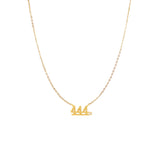 CRYSTAL ANGEL NUMBER NECKLACE
