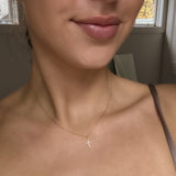 GIA CROSS NECKLACE