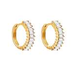 CRYSTAL ATHENA HUGGIES - Aglaea Jewellery