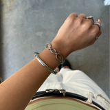 MASON CUFF BRACELET SILVER