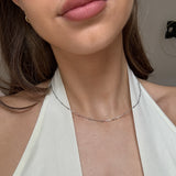 SATELLITE NECKLACE SILVER