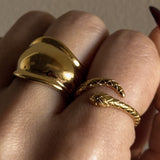 SELENE SNAKE RING