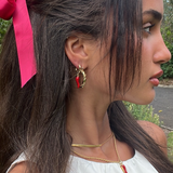 CORNICELLO EARRINGS GOLD - Aglaea Jewellery