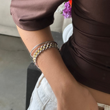 WATCH BRACELET TWO TONED
