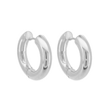 MILA HOOPS SILVER