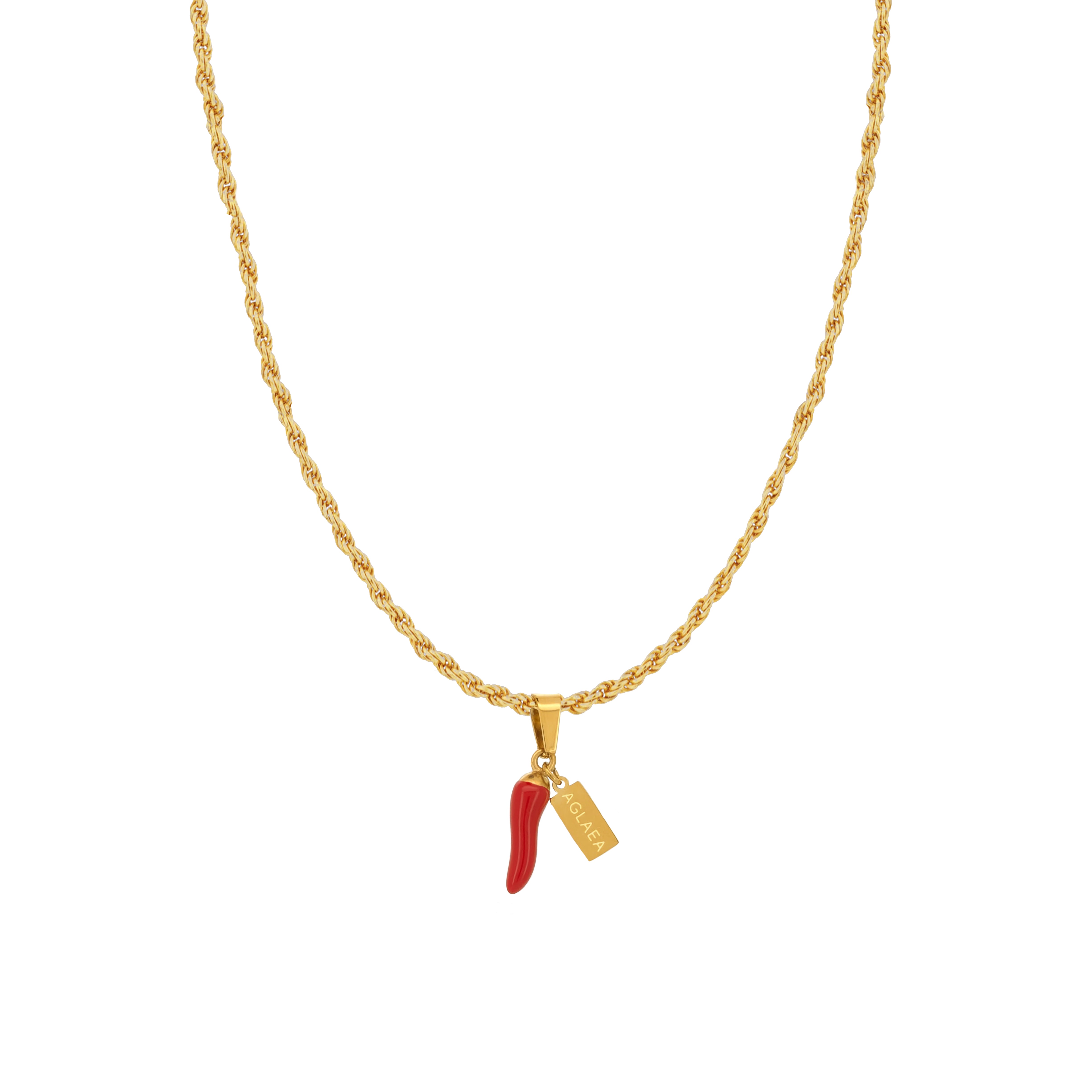 CORNICELLO NECKLACE GOLD – Aglaea Jewellery