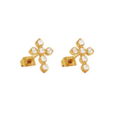 ANASTASIA CROSS STUDS