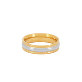 ELORA RING TWO TONED