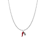 CORNICELLO NECKLACE SILVER