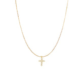 ANASTASIA CROSS NECKLACE GOLD