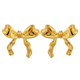 VIOLET RIBBON STUDS