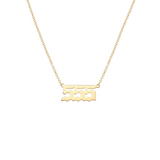 ANGEL NUMBER NECKLACE - Aglaea Jewellery