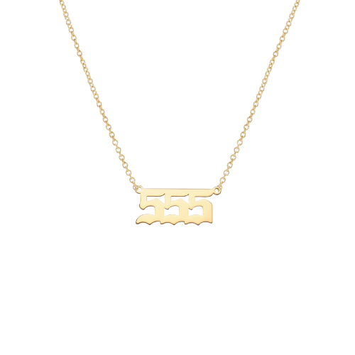 ANGEL NUMBER NECKLACE - Aglaea Jewellery