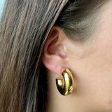 ARIA HOOPS GOLD - Aglaea Jewellery