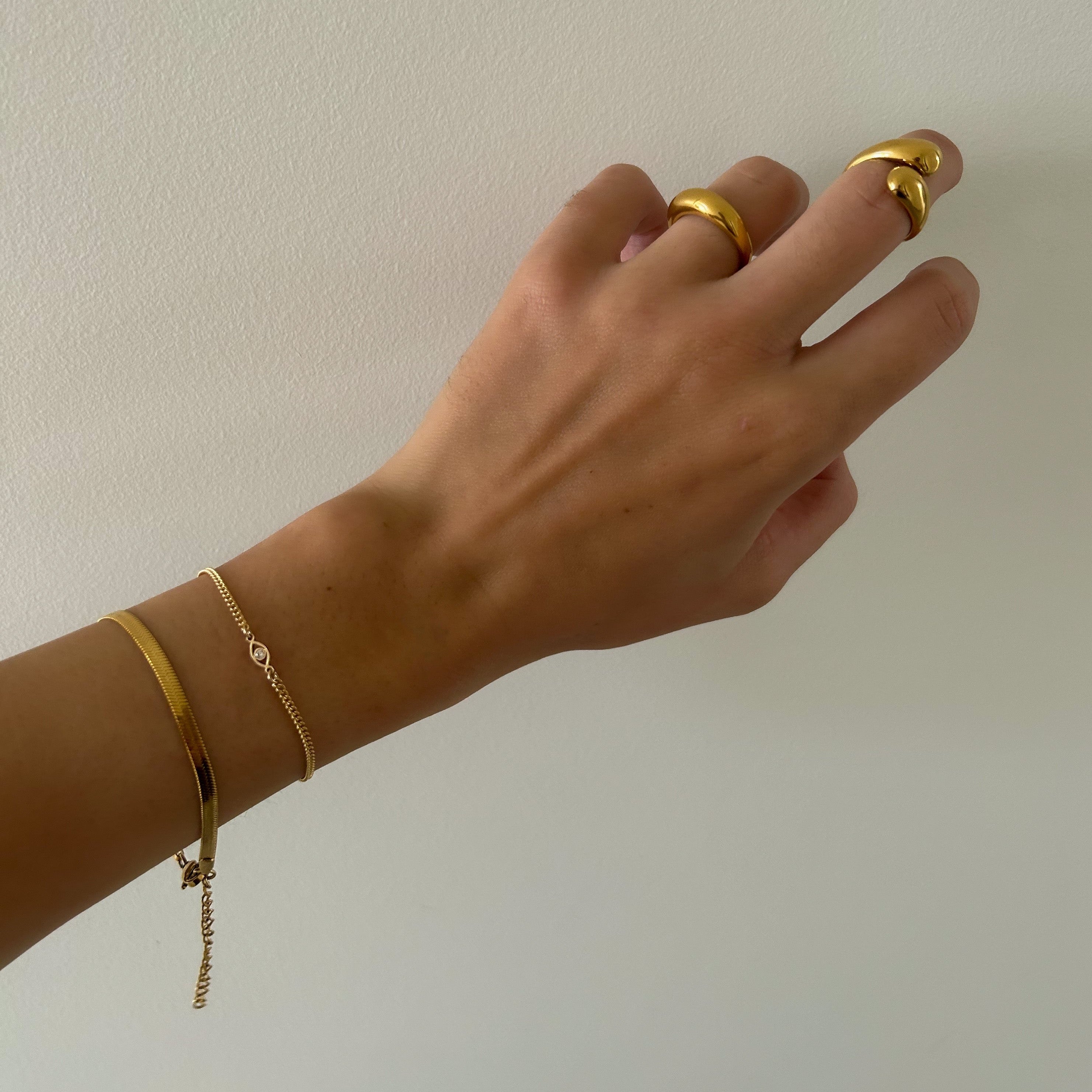 HERRINGBONE BRACELET - Aglaea Jewellery