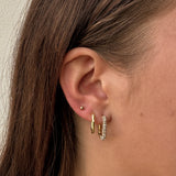 CAMILLE HOOPS GOLD - Aglaea Jewellery