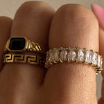 BAGUETTE RING - Aglaea Jewellery