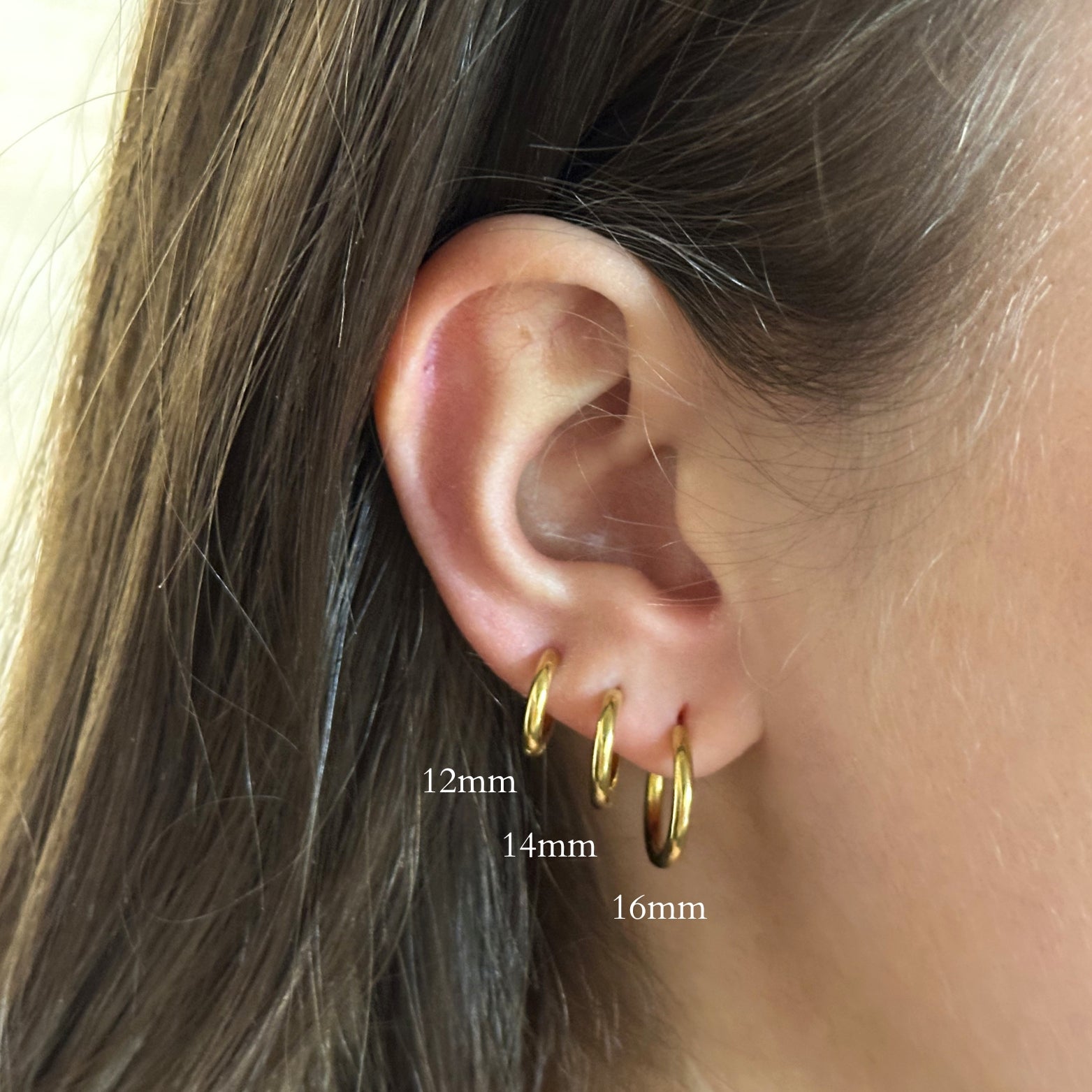 ESSENTIAL HOOPS GOLD