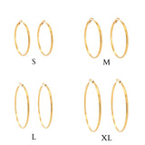 SOLEIL HOOPS GOLD