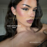 SOLEIL HOOPS GOLD