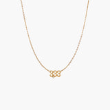 CRYSTAL ANGEL NUMBER NECKLACE