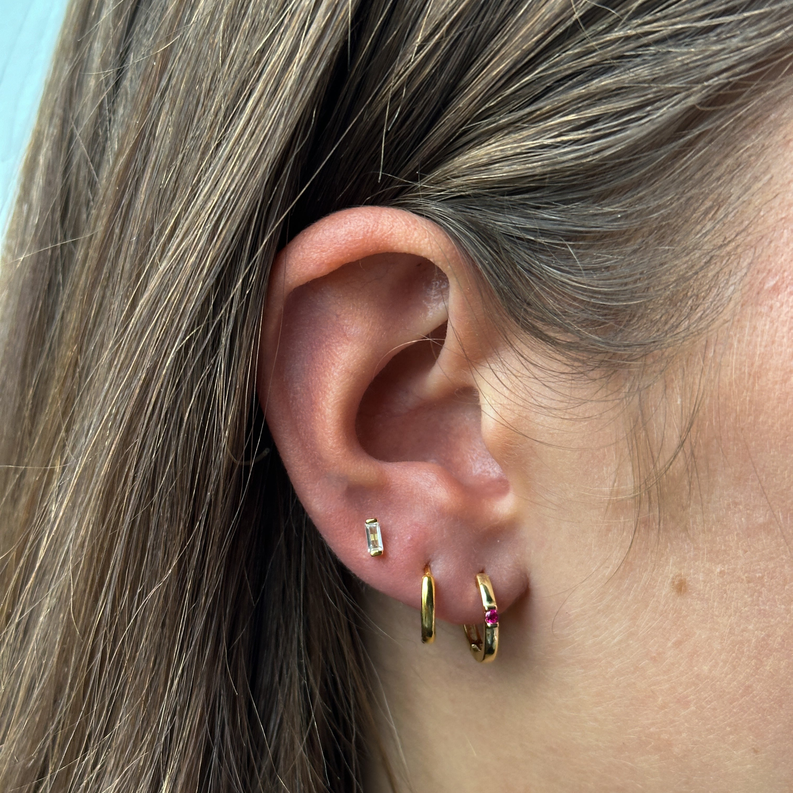 BAGUETTE PIERCING - Aglaea Jewellery