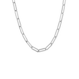 CHAIN LINK NECKLACE SILVER