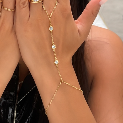 Starlight Crystal Hand Chain