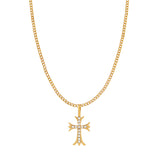 VALERIA CROSS NECKLACE