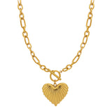 EVANGELINE HEART NECKLACE