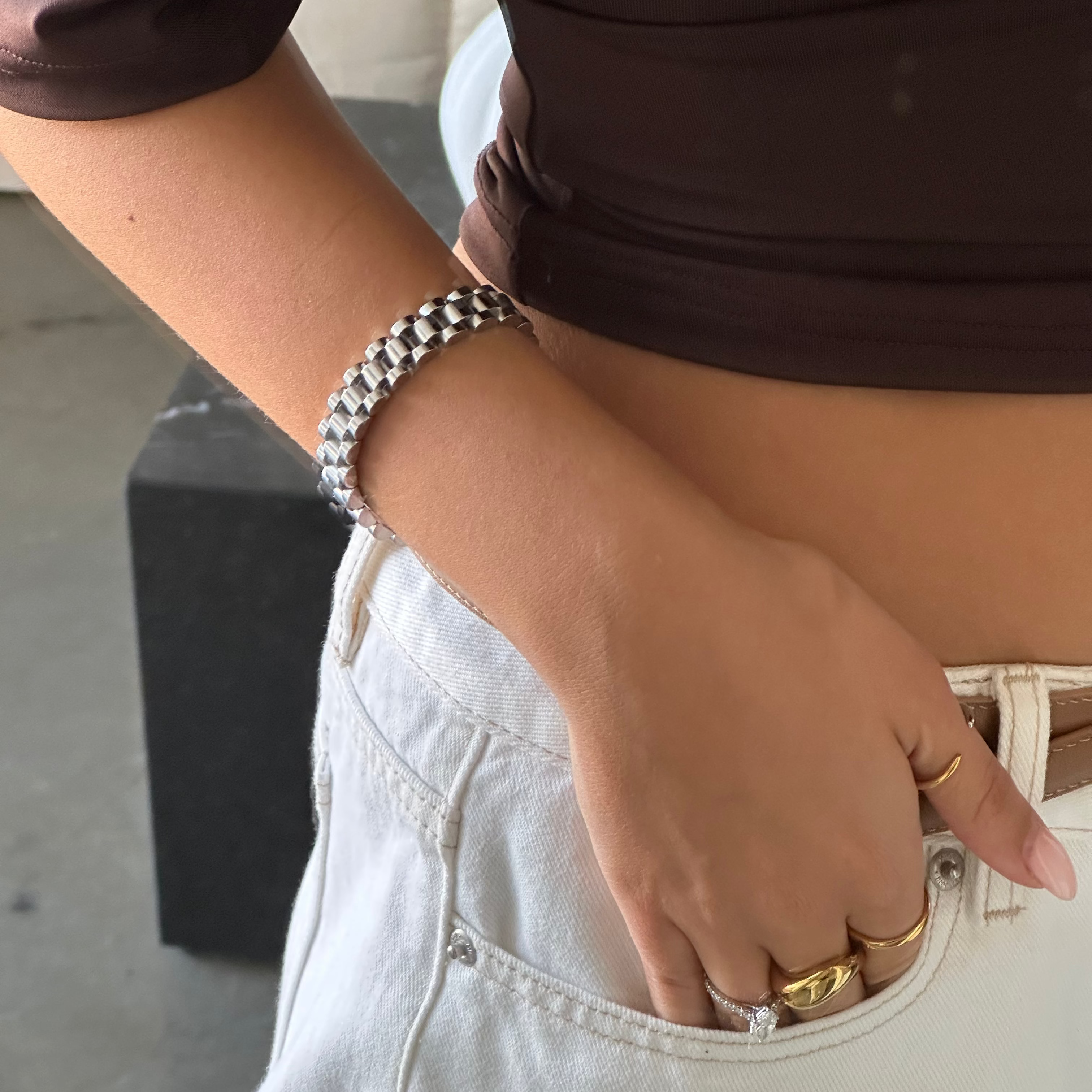 WATCH BRACELET SILVER