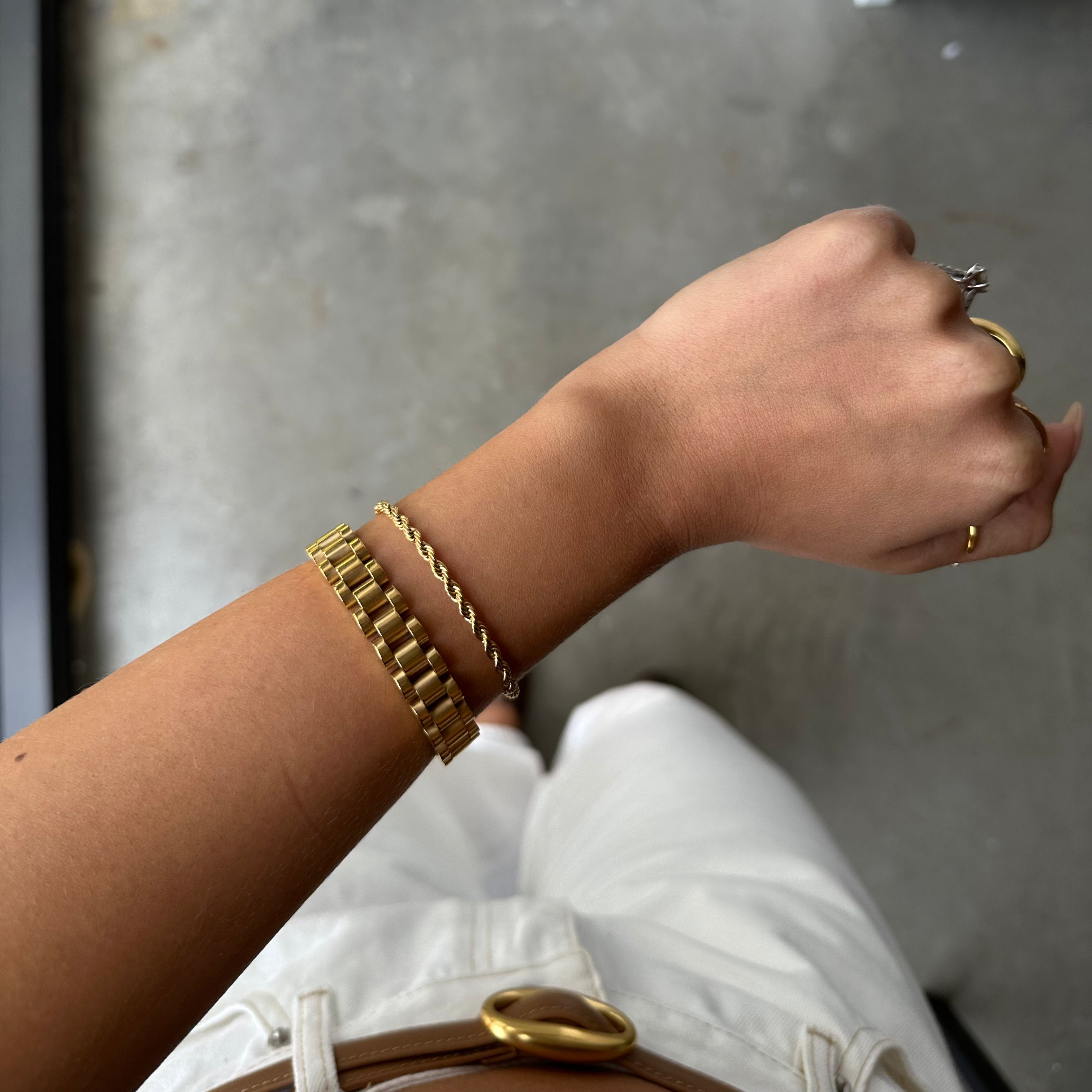 WATCH BRACELET GOLD