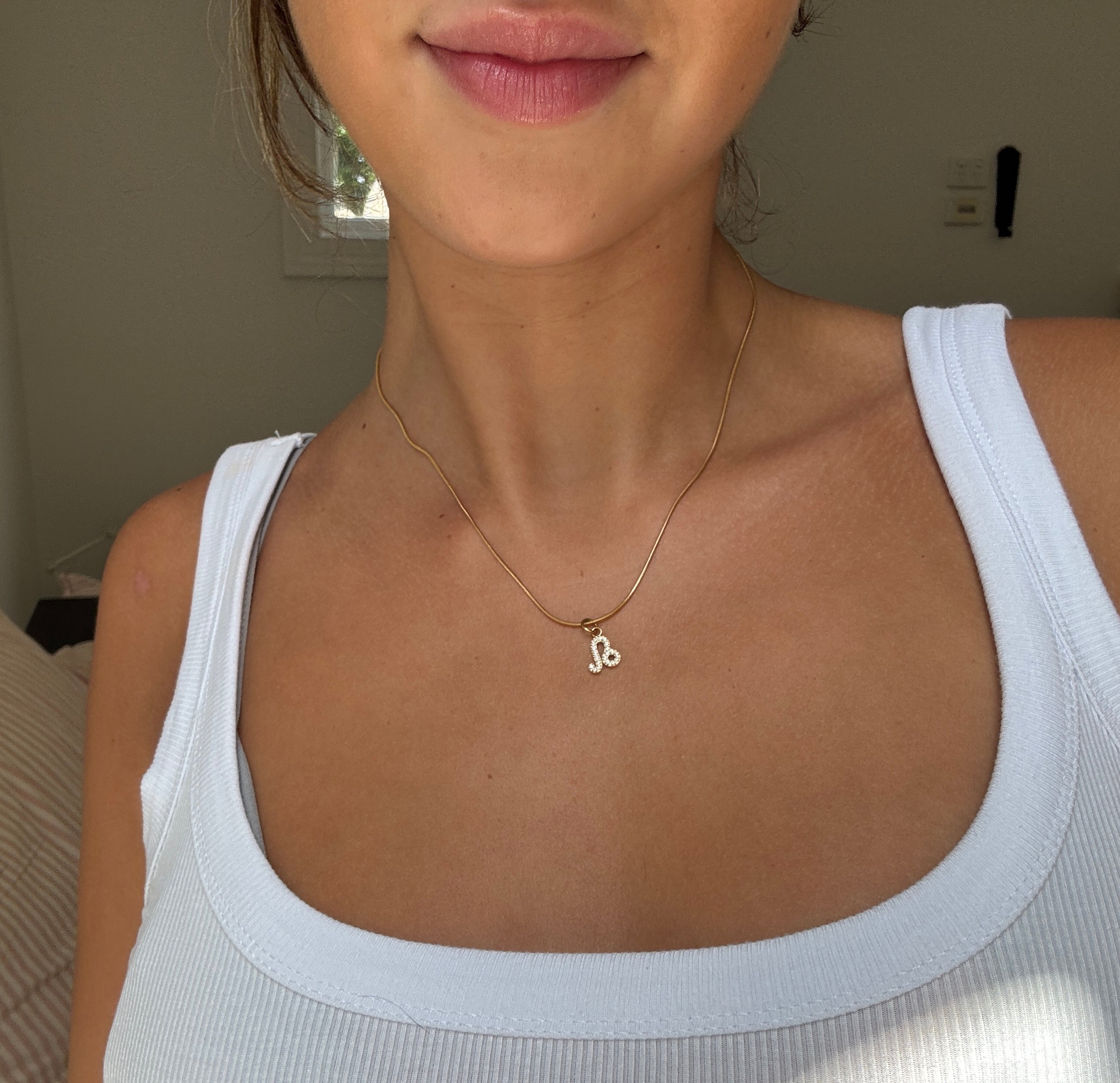 MINI SNAKE STAR SIGN NECKLACE