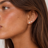 CLASSIC STUD EARRINGS GOLD