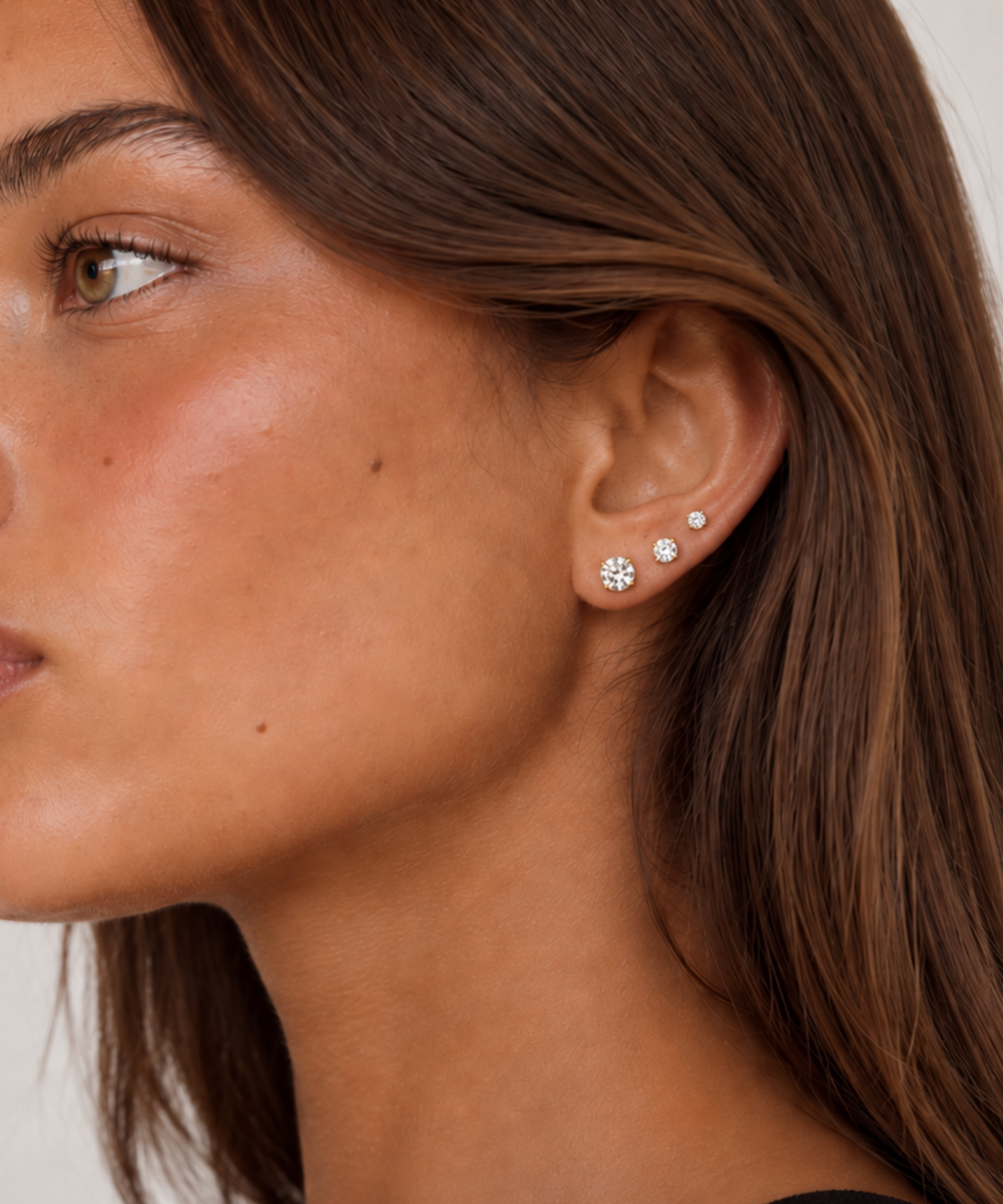 CLASSIC STUD EARRINGS GOLD