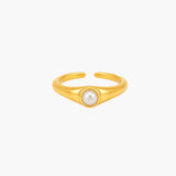 NERIDA RING WHITE PEARL