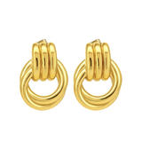 LEO EARRINGS GOLD
