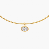 OVAL COLLAR CHARM