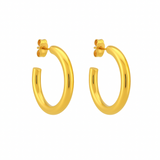 ZADIE HOOPS GOLD