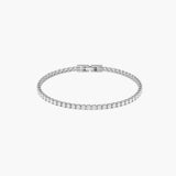 PETITE AMELIE TENNIS BRACELET SILVER