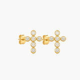 ANASTASIA CROSS STUDS