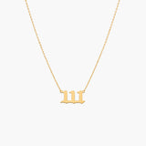 DIVINE ANGEL NUMBER NECKLACE