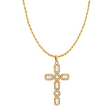 GABRIELLA CROSS NECKLACE
