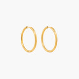 CARMEN SLEEPER HOOPS GOLD