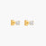 CLASSIC STUD EARRINGS GOLD