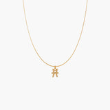MINI SNAKE STAR SIGN NECKLACE