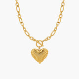 EVANGELINE HEART NECKLACE