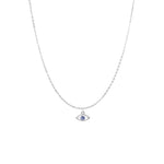 EVIL EYE NECKLACE SILVER - Aglaea Jewellery