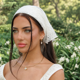 FLORENCE DROP HOOPS GOLD