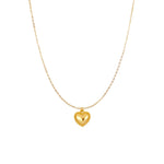 HEART NECKLACE GOLD - Aglaea Jewellery